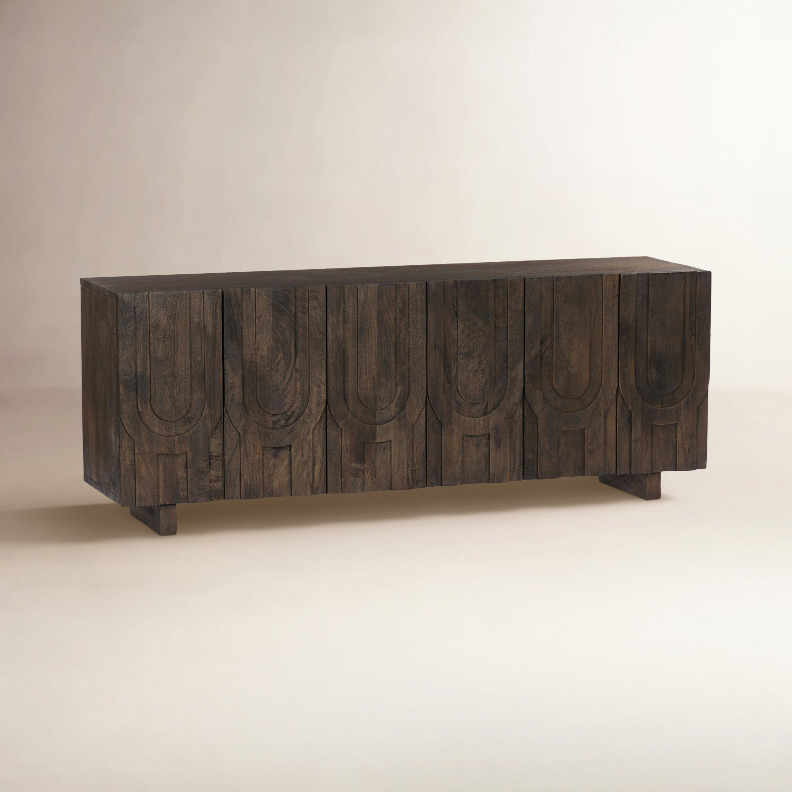 Soraya 72'' Media Console, Dark Mango