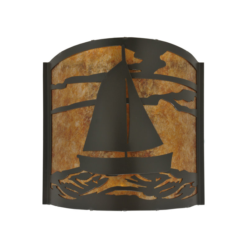 Sailboat 1 - Light Flush Mounted Sconce
