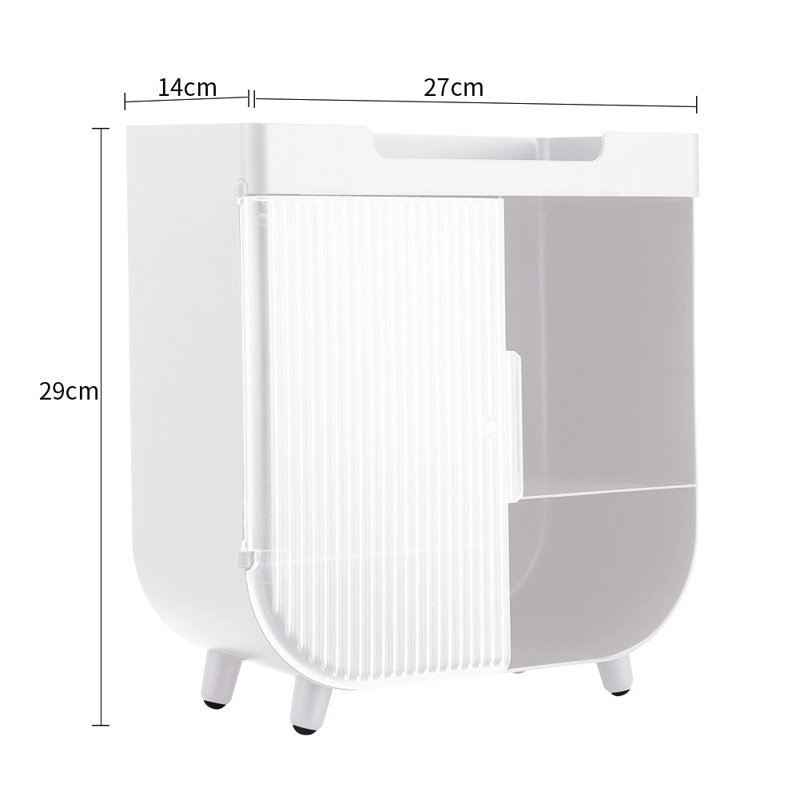 Brasuell Plastic Makeup Organiser