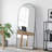 Large Oversized Arched Floor Mirror With Stand, Wall Mirror-34507445-34507446
