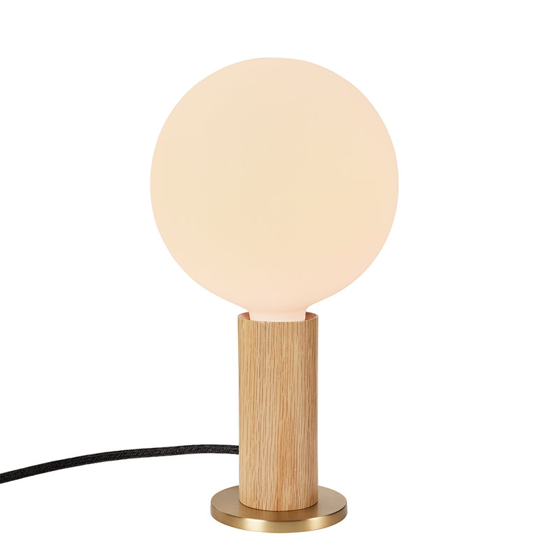 Knuckle Table Lamp, Oak