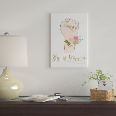 «Girl Power X», impression sur toile tendue
