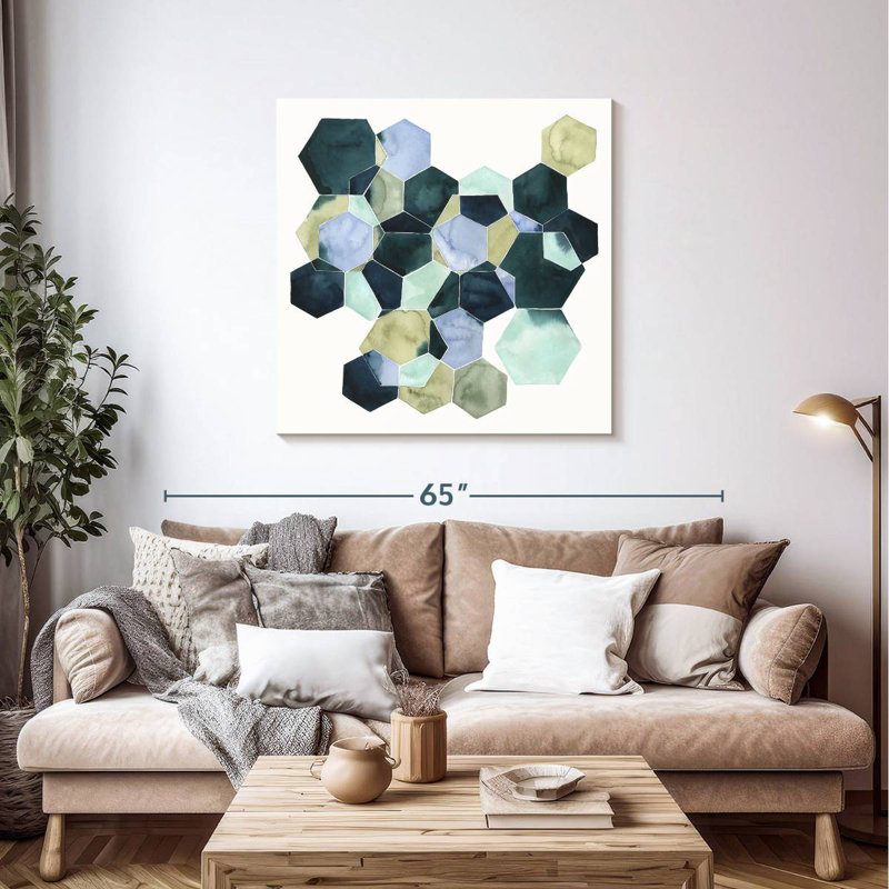Crystallize II, 39" H x 39" W