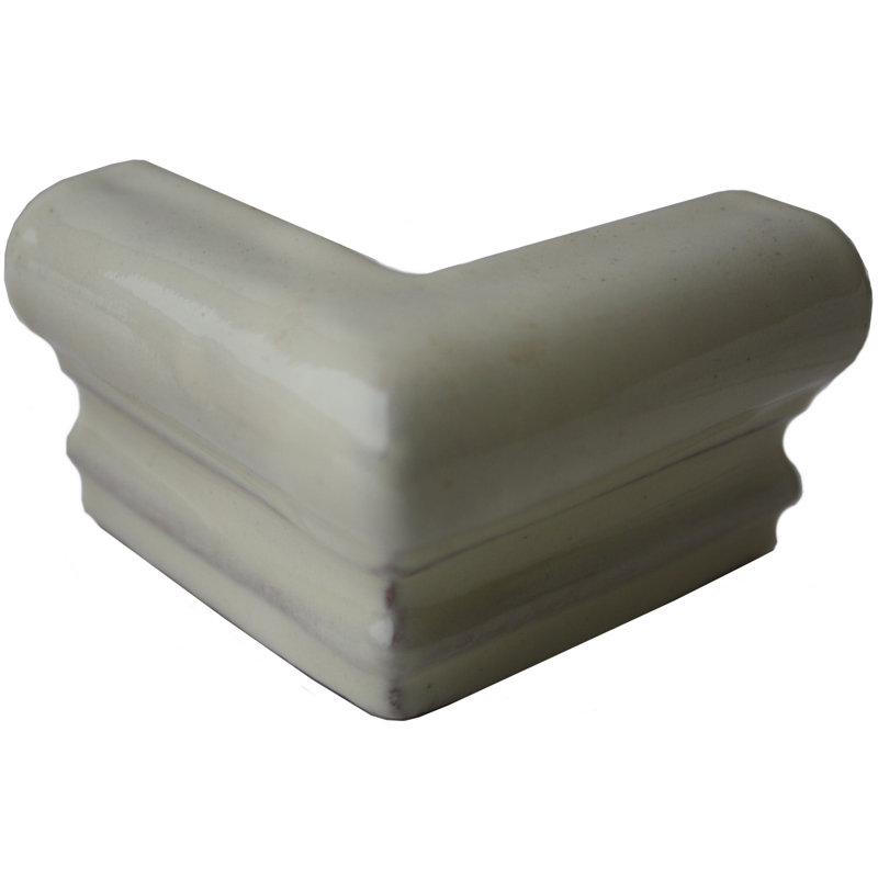 Moulure d'angle 3 "x 3" 4 pièces TalaMex, Blanc