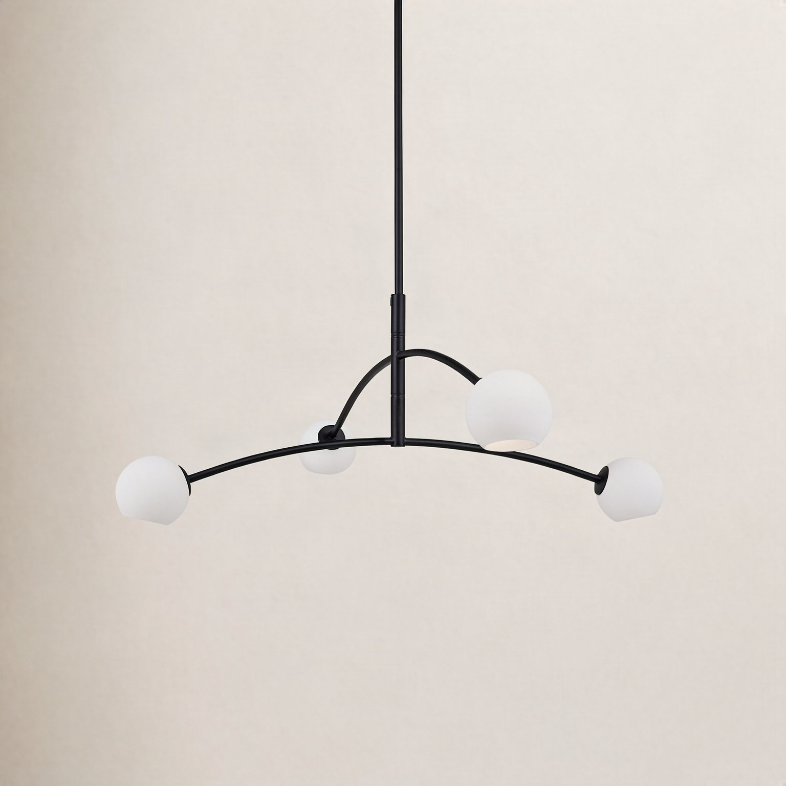 Alisina Iron 4-Light Chandelier