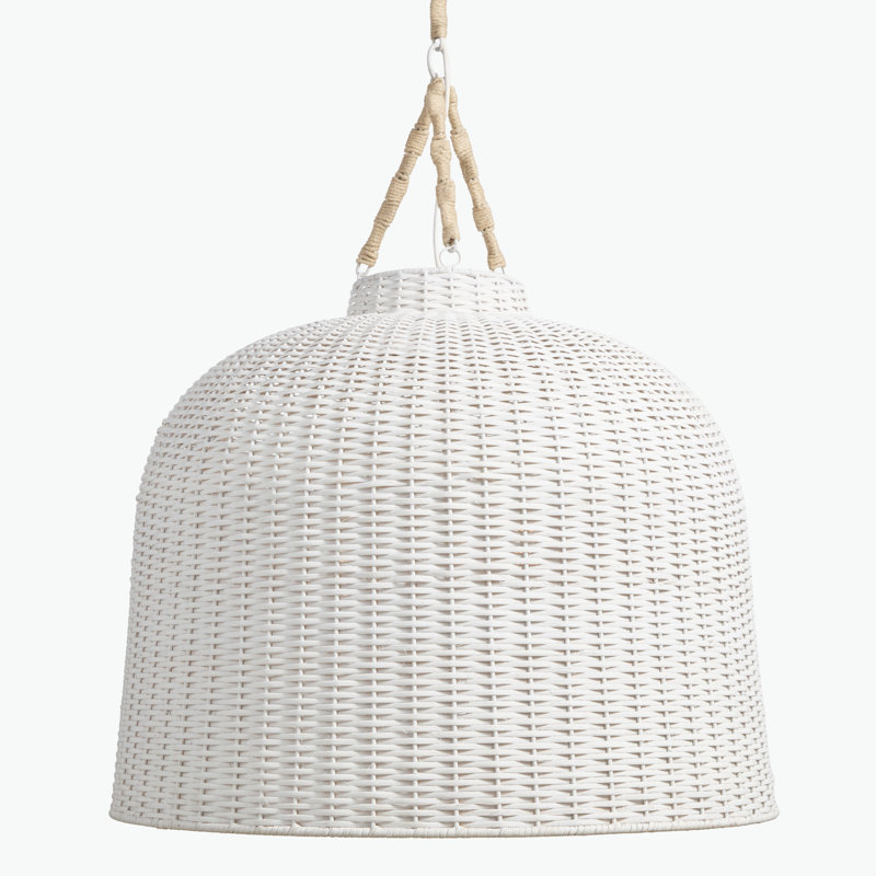 Luminaire suspendu Parlait Margarito, H 25 po x l 30 po x H 30 po