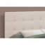 Lit, tête de lit seulement, lit double, chambre à coucher, revêtement, aspect lin, transitionnel-1079250876-1079250878