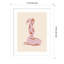 «Nude with Arms Folded Over Her Head» par Nantucket, reproduction d'art encadrée en bois-100477599-100477597