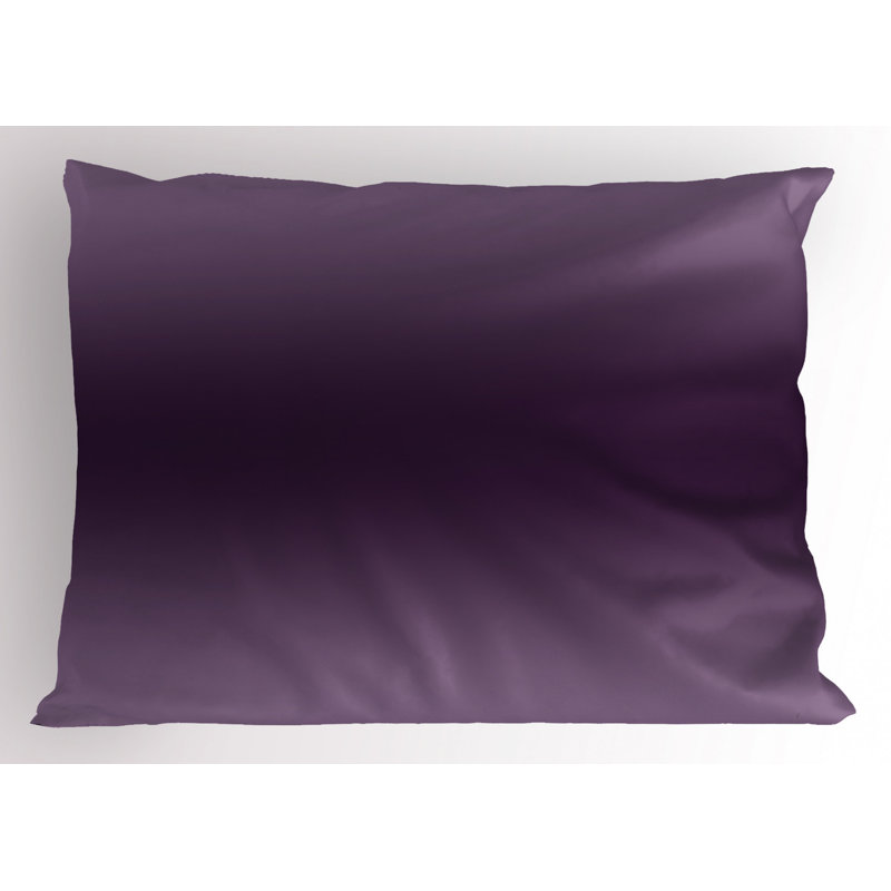 Polyester Ombre Sham Set, Violet, Queen