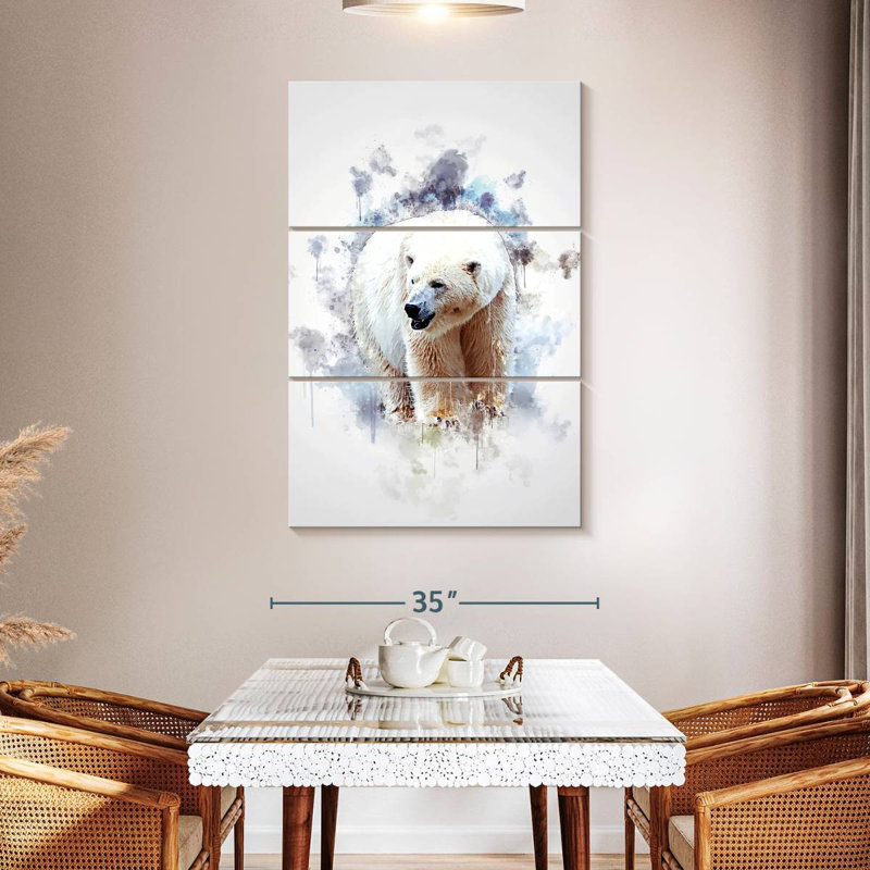 Ours polaire de couleur Brampt
