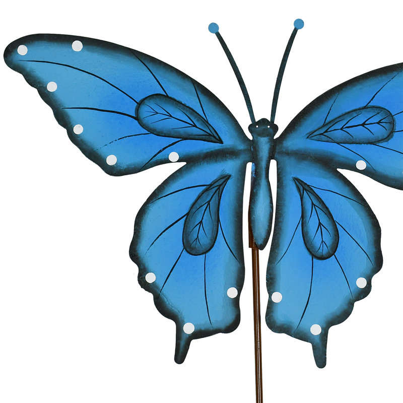 Piquet de jardin 40 po, Bleu