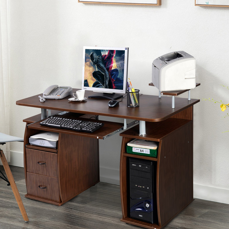Computer Desk, Walnut