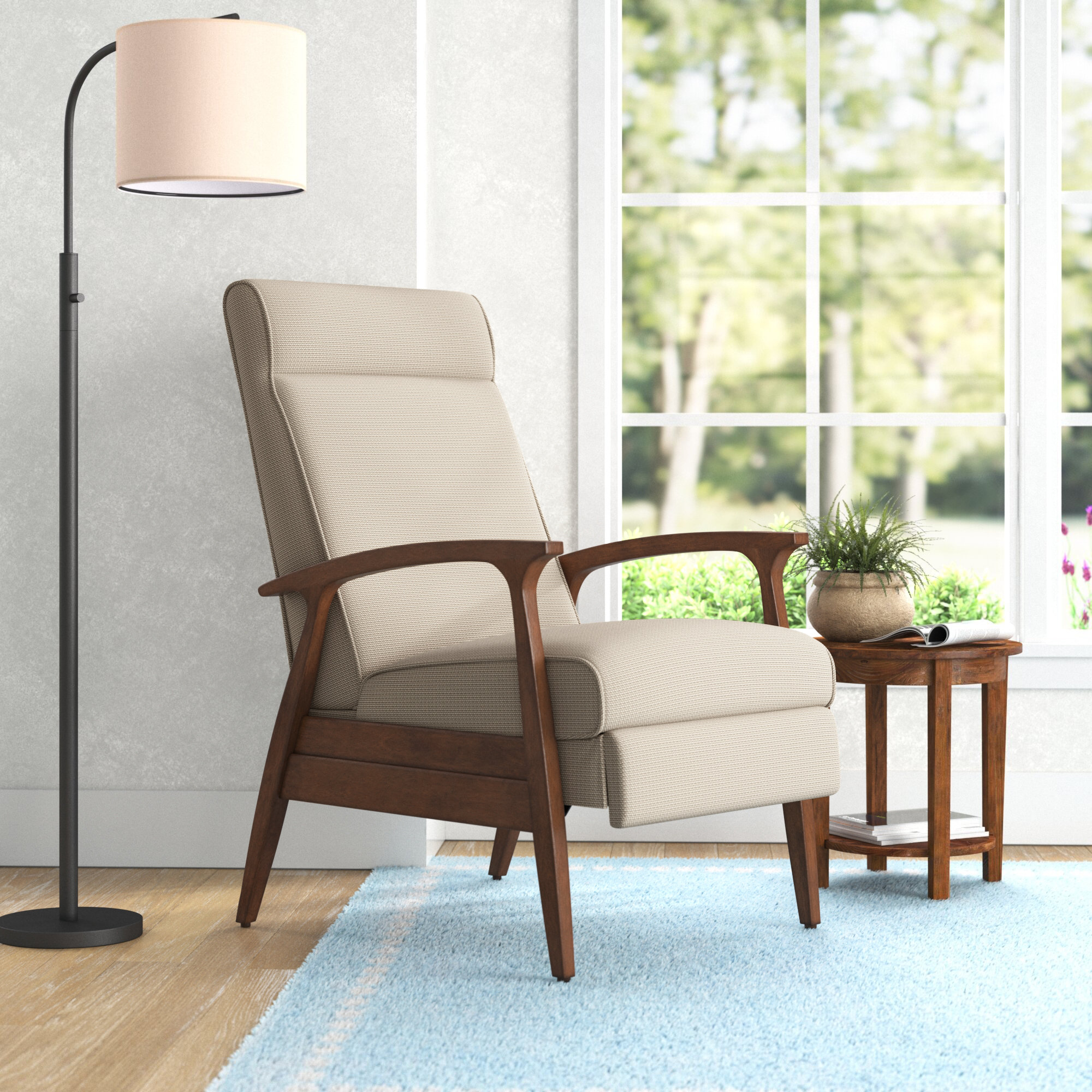 Sand Stable Jacey Wide Manual Standard Recliner Wayfair