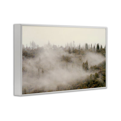 «Morning Fog over Trees», estampe numérique, design par Gemma Bardot