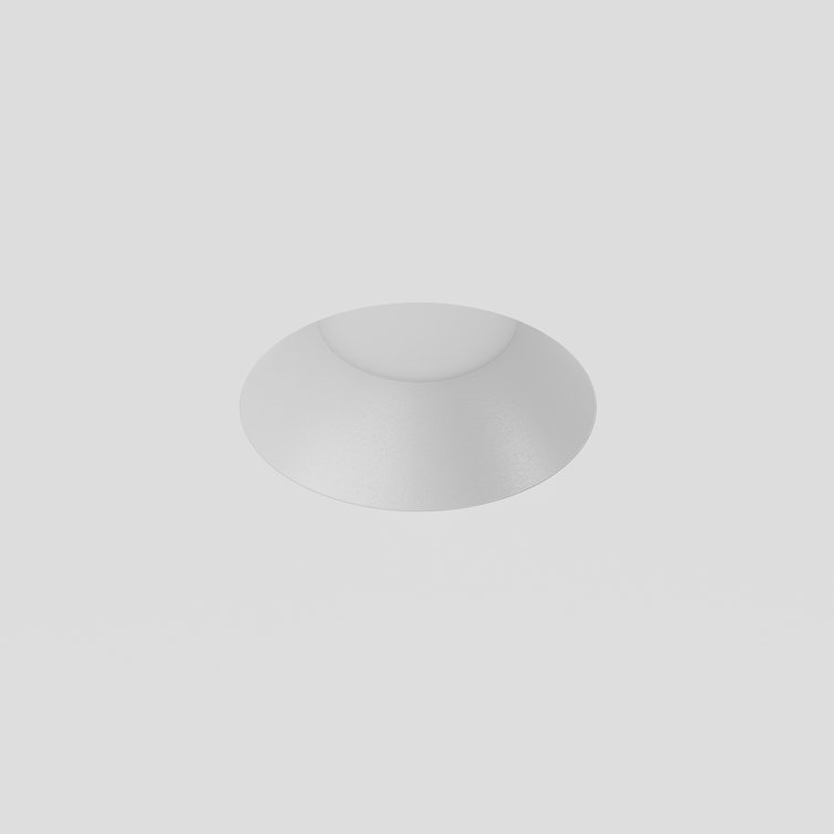 Vidalite Inspira 2In LED Recessed Ceiling Light, Round Trimless Canless Downlight Kit With Selectable 5CCT Color Temperature & Full Range Dimmer, 700LM Brightness, 9W, ETL, IC & IP44 Wet Rated
