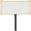 New Yorker 1-Line Lawn Address Sign-1707890617