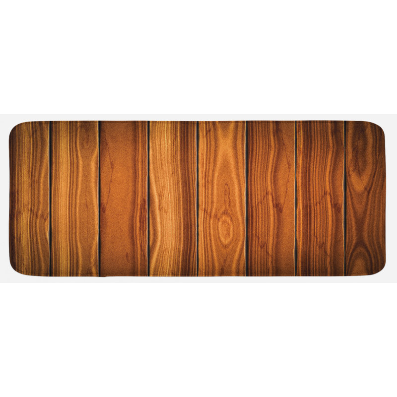 Rustic Polyester Kitchen Mat