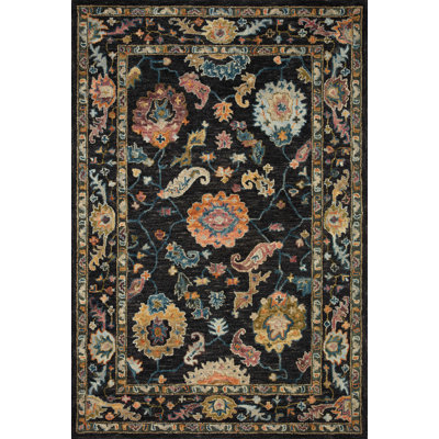 Fierros Wool Oriental Indoor Rug