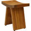 Banc de douche l 18" teck Asia