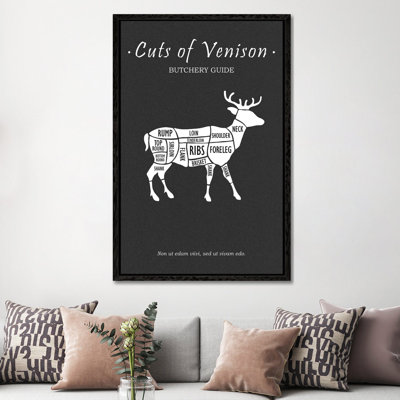 Butchery Venison by Mark Rogan - Print on Canvas