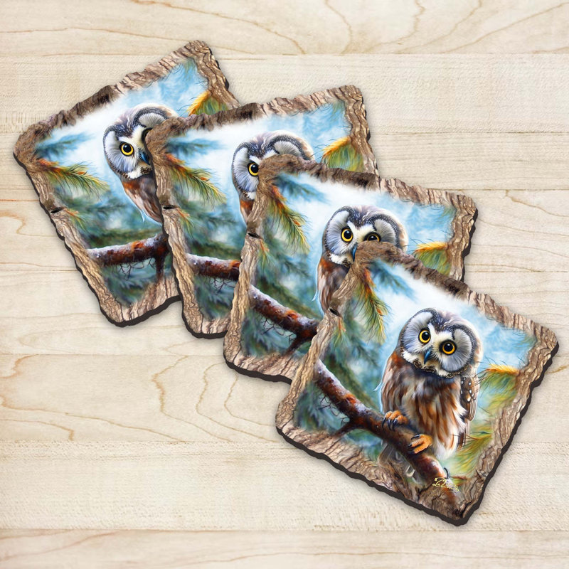 Ensemble-cadeau hibou