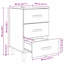 40cm W Manufactured Wood Bedside Table-448897064