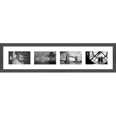 Loghann Wood Picture Frame with Mat