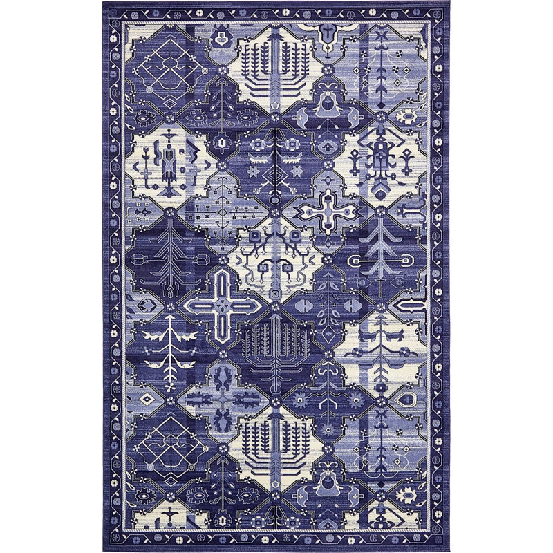 Abdurraheem Oriental Indoor Rug, Rectangle 2'2" x 3'