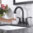 2-Handle Lavatory Faucet Bathroom Sink Faucet