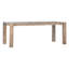 Parson 79" Wide Pine Wood Dining Table