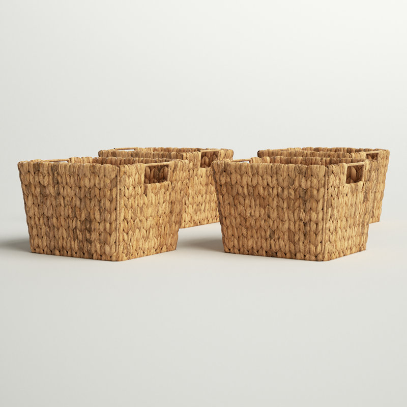 Three Posts Wicker Basket