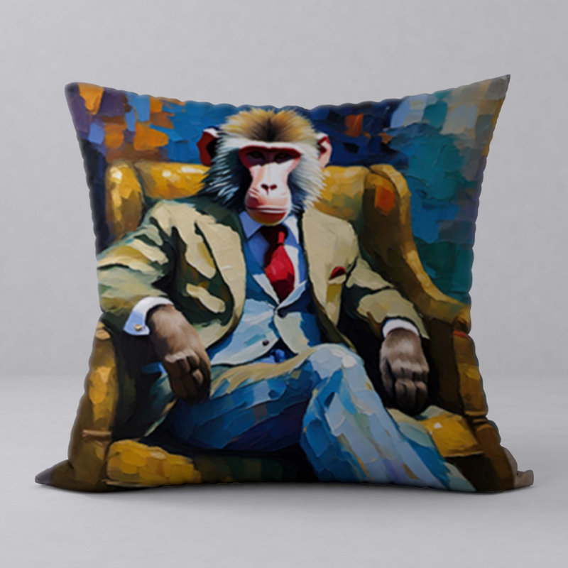Reversible Throw Pillow