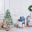 4.43' H Lighted Artificial Fir Christmas Tree