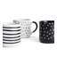 Waterside Stripe & Dot Metallic Mugs