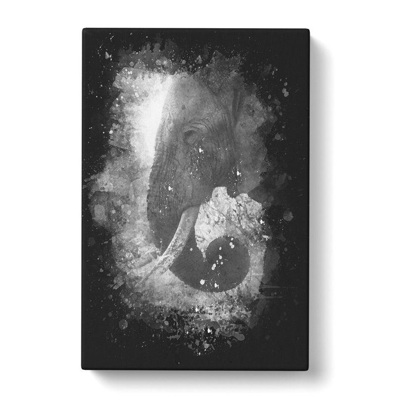 Elephant Vol.7 - Wrapped Canvas Painting, 60cm H x 40cm W x 3cm D