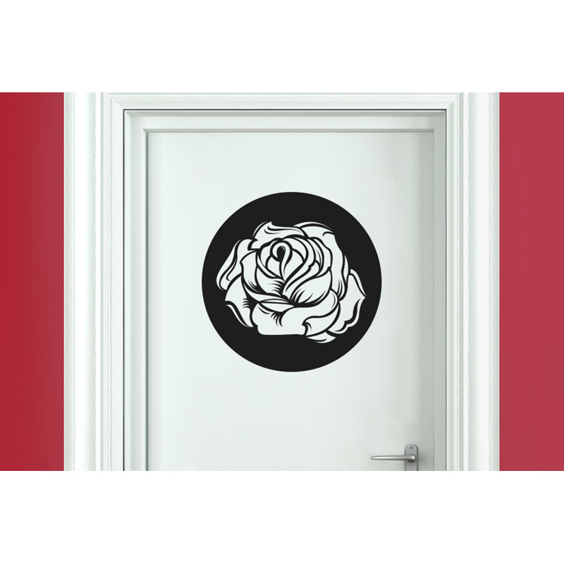 Plants & Flowers Wall Decal, Black