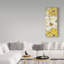 « dispersed spring pétales panel », reproduction d’impression sur toile tendue-32714731