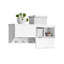 Elevus Engineered Wood Wall Storage 5 - Hook Wall Mounted Coat Rack