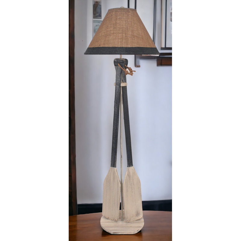 Lampe sur pied 62 po 2 raquettes Ellman