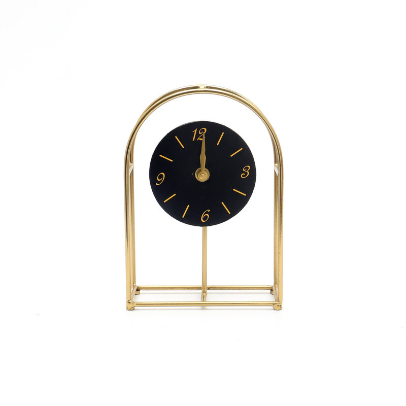 Modern & Decorative Table Clock-Desk Clock for Home & Office Decor-Tabletop Object
