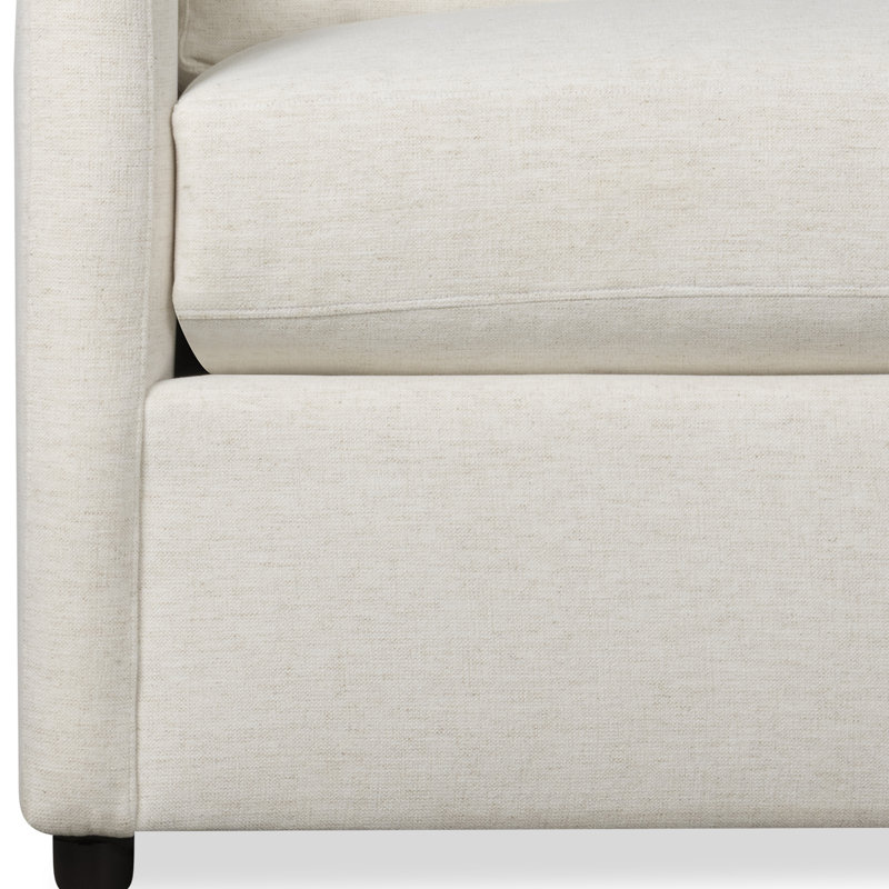 Canapé modulaire 3 pièces Damari, Chenille Crypton® neige Nomad