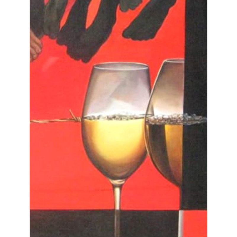 Tapis rouge | Peinture acrylique sur toile | Arup Ratan Choudhury