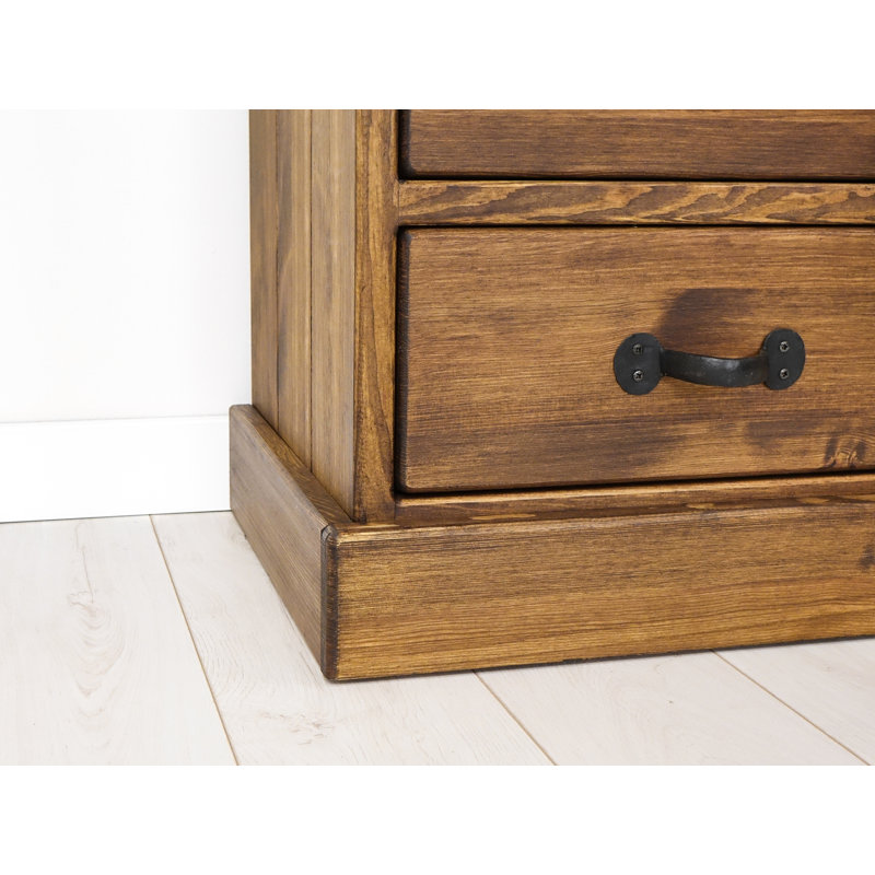 Dollard 50cm W Solid Wood Bedside Table