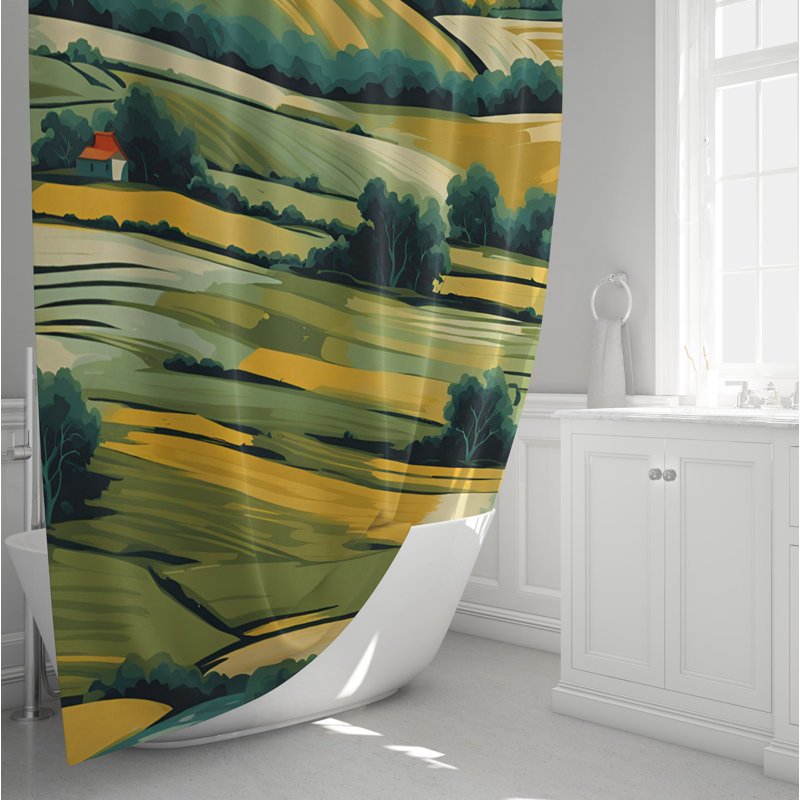 Rideau de douche Emylton, H 72 po x l 70 po
