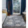 Majoros Floral Gray/Cream/Beige Area Rug