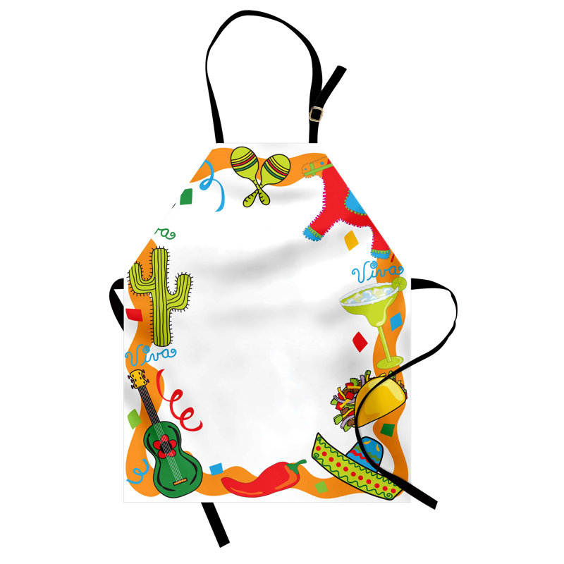 No Pattern Bib Apron