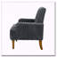 Chaise d'appoint moderne en velours côtelé-655529444
