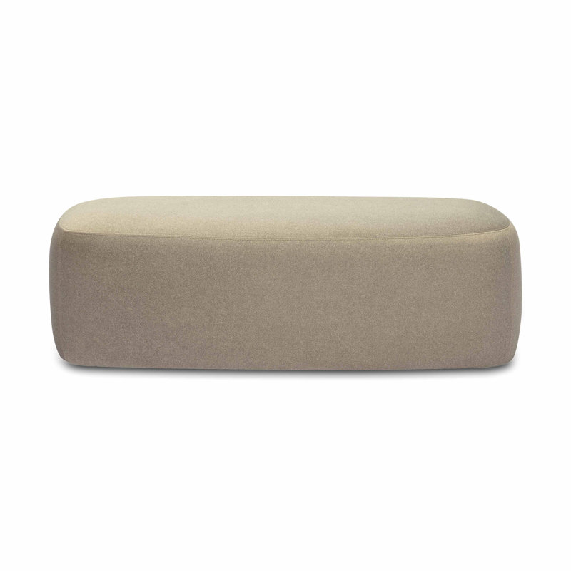 Banc en jacquard Ayotte Graceland, Jacquard crème, Jacquard crème