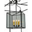Lustre carré 36 po Kitzi