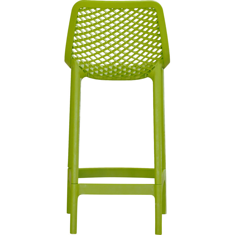 Tabouret de bar pour le patio Farrah, Gris foncé, 29.5"